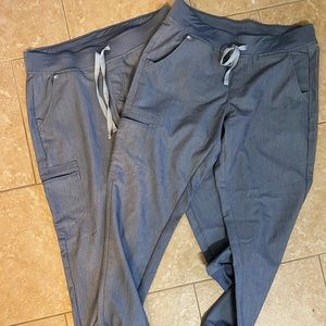 2 PAIRS! Figs joggers scrub pants